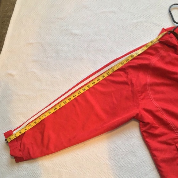 🇨🇦Kobe track jacket mesh lined red white striped full zip activewear sport - Picture 11 of 16